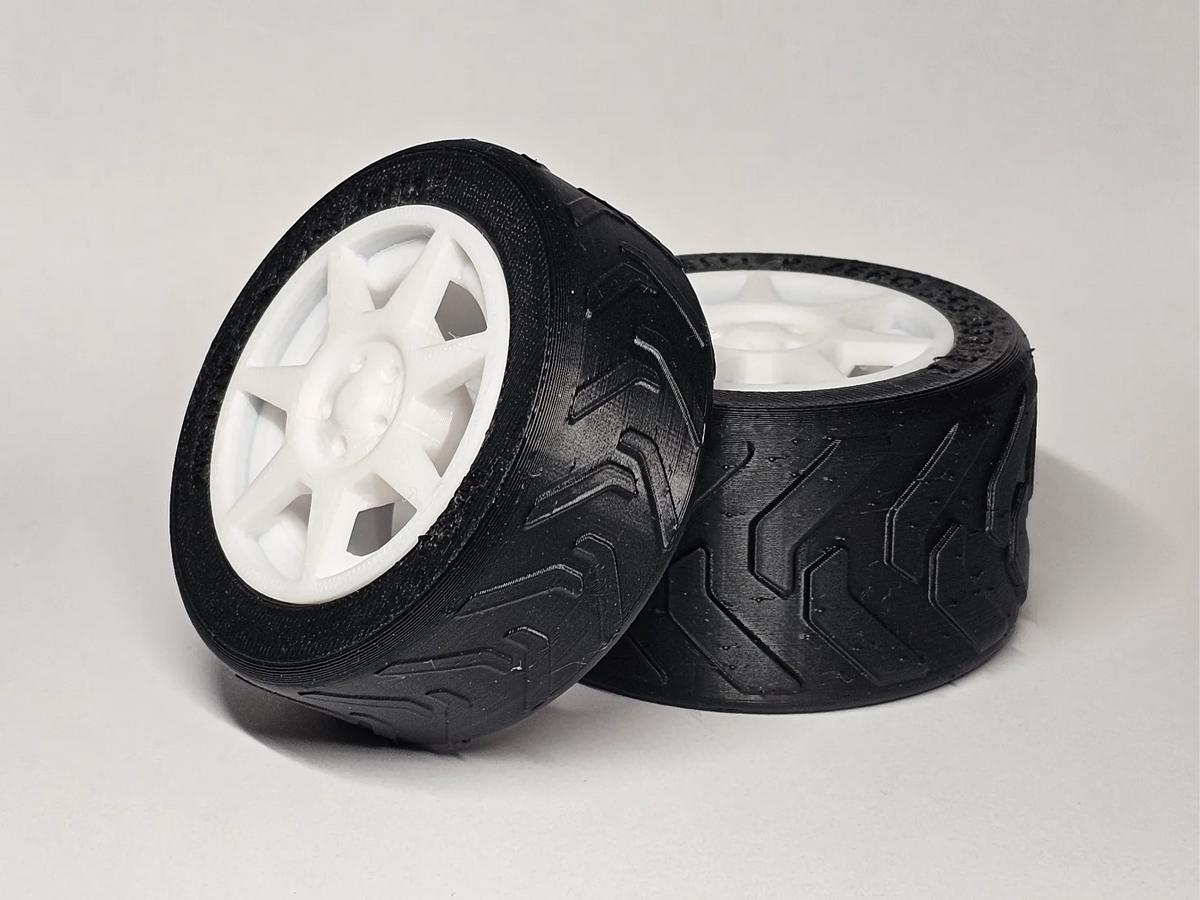 Ensemble de roues et de pneus pour voitures miniatures - Auto Print