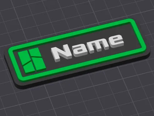 Plaque d'identification de l'imprimante - NFC Print
