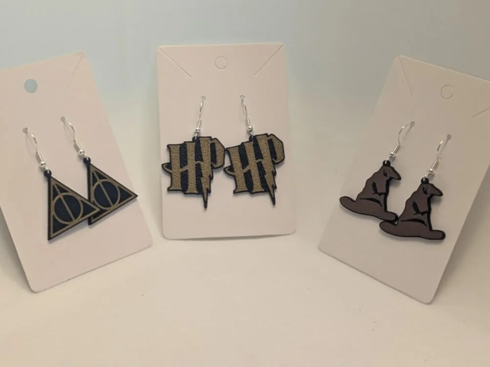 Boucles d'oreilles Harry Potter - Geek Print