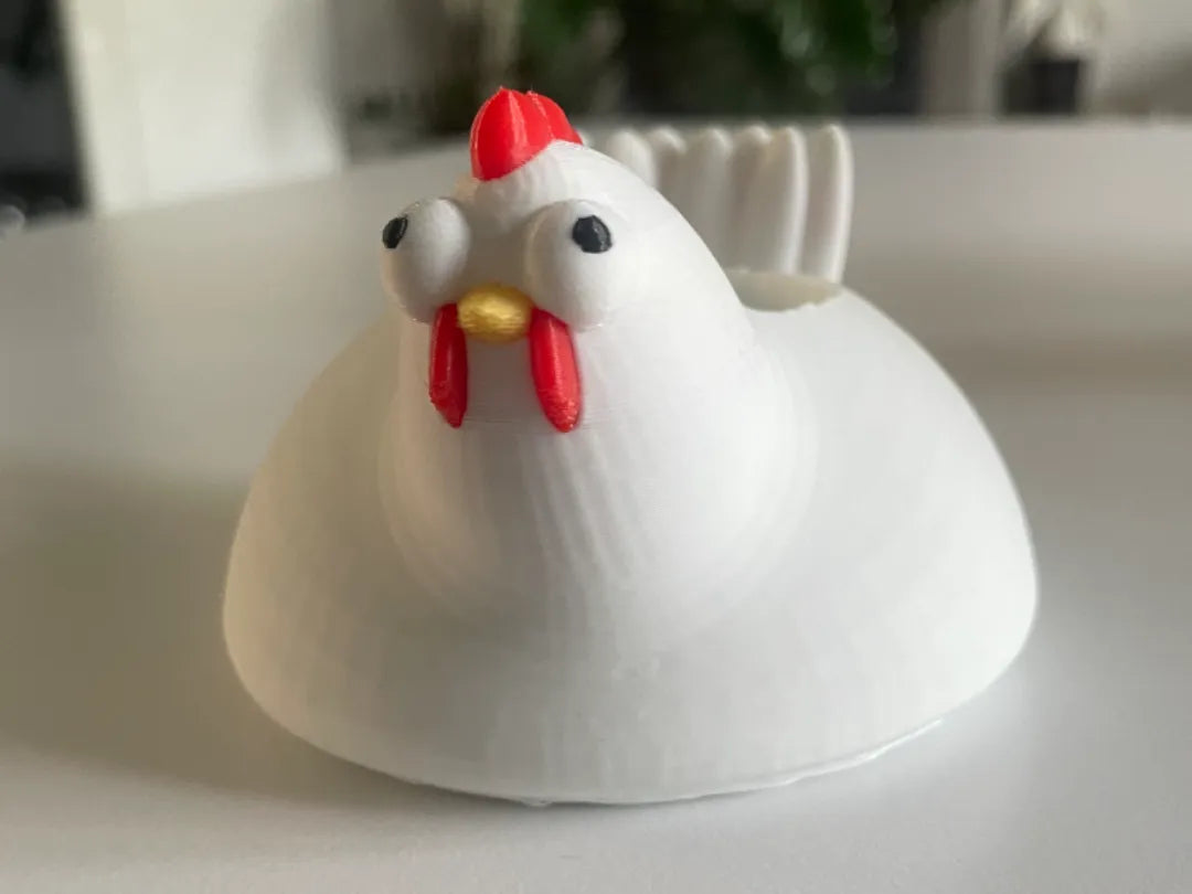 Un joyeux porte-œuf de poulet - Cuisine Print