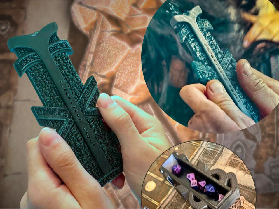 Tablette du Réveil D&D Accessoire de film ou boîte - Geek Print