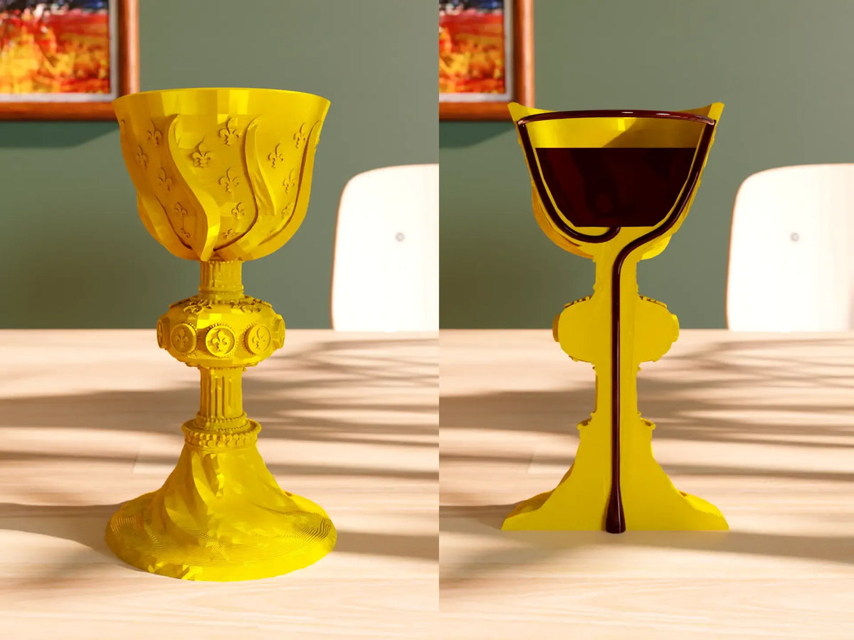 Coupe Avide ou Coupe de Pythagore - Science Print