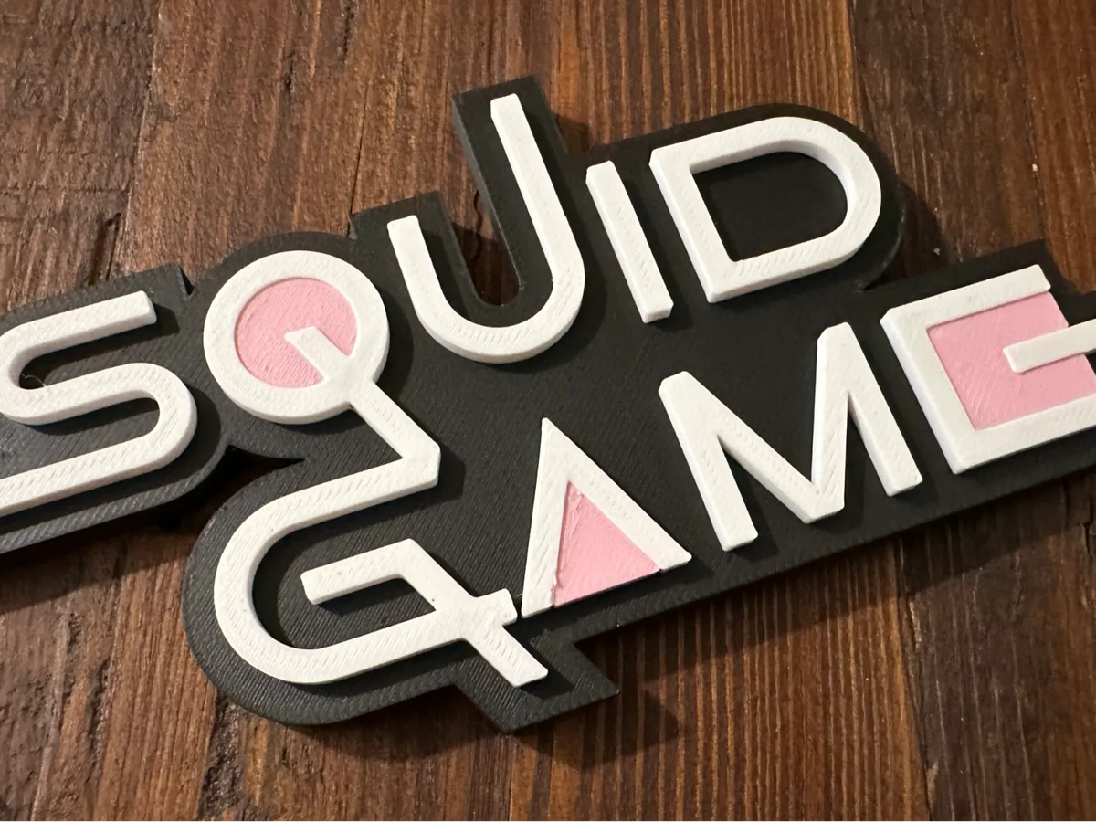 Logo de la série Squid Game - Geek Print