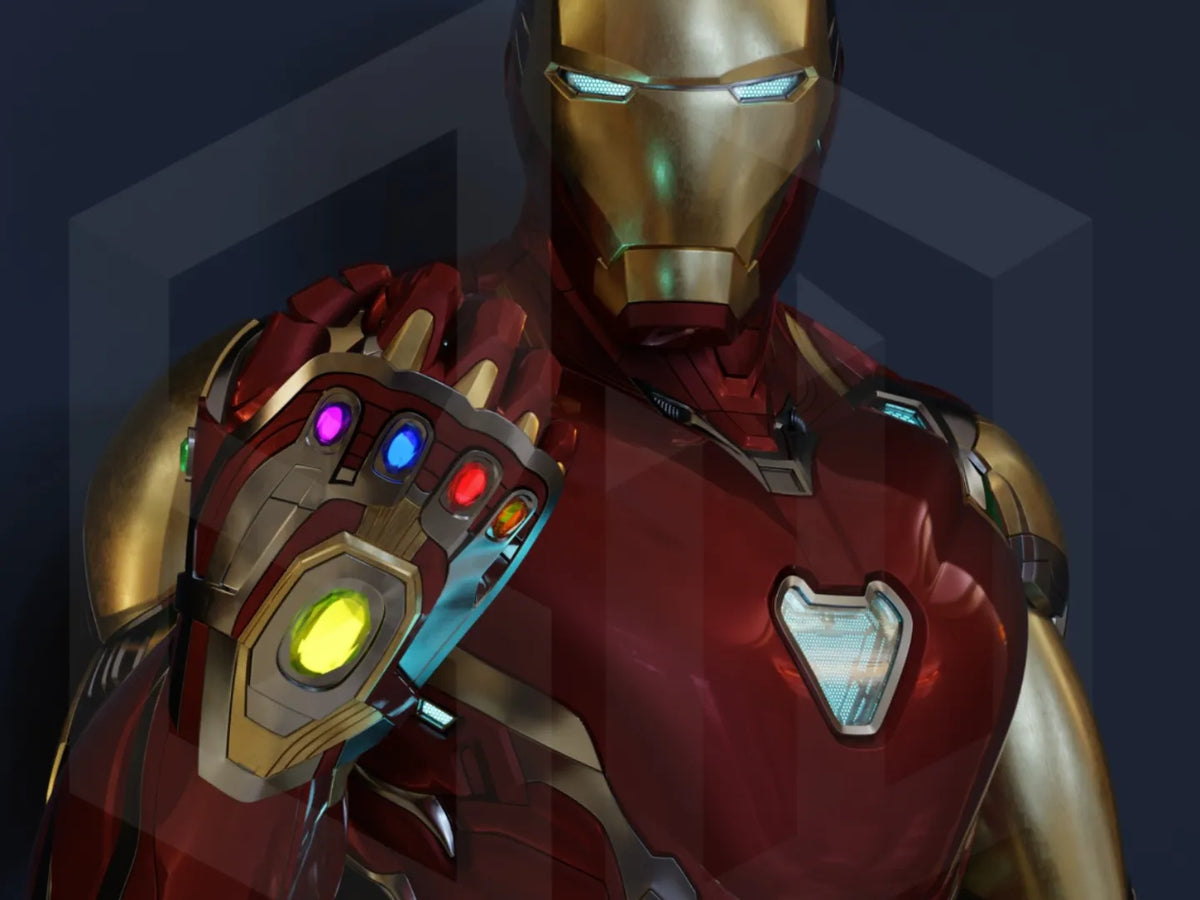 Iron Man Mark 85 Gant d'Infinité - Geek Print