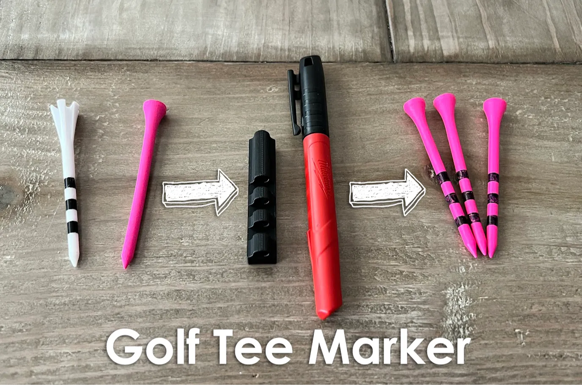Marqueur de tee de golf - Sport Print