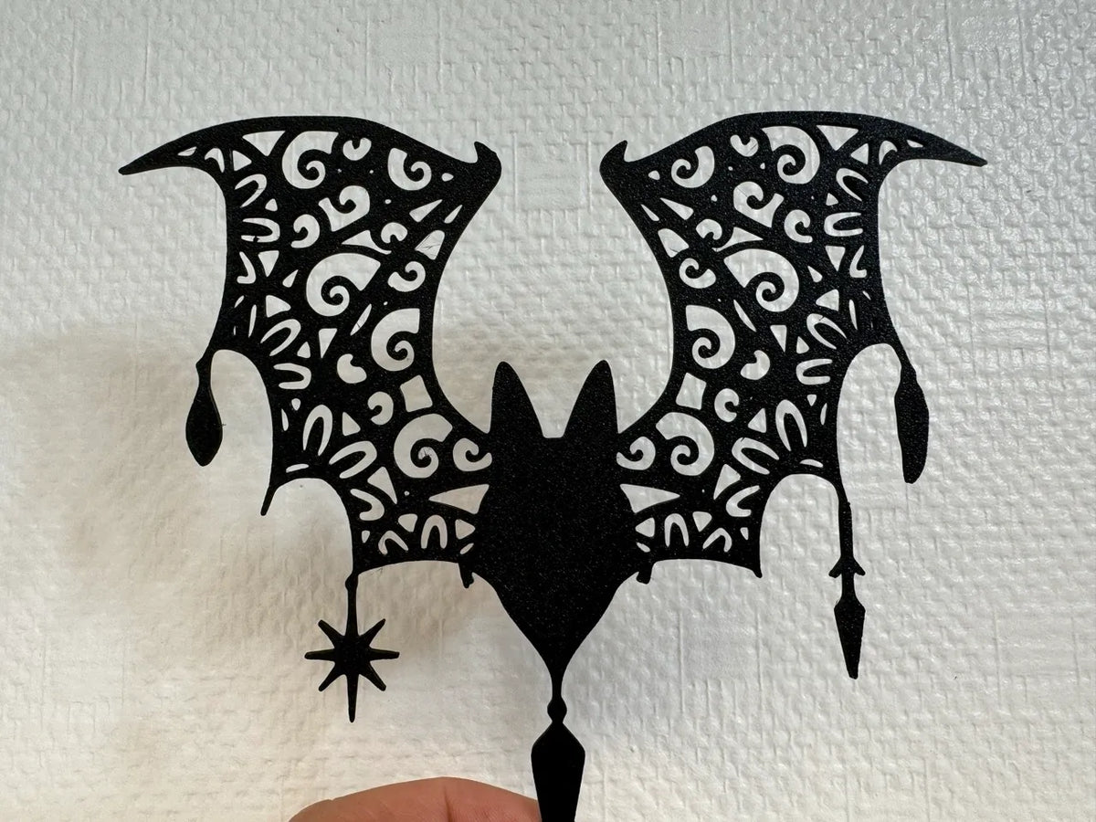 Mandala de chauve-souris - Art Print