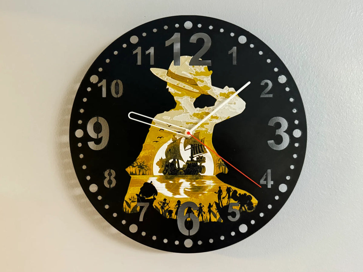Horloge murale Luffy One Piece Kit011 - Auto Print