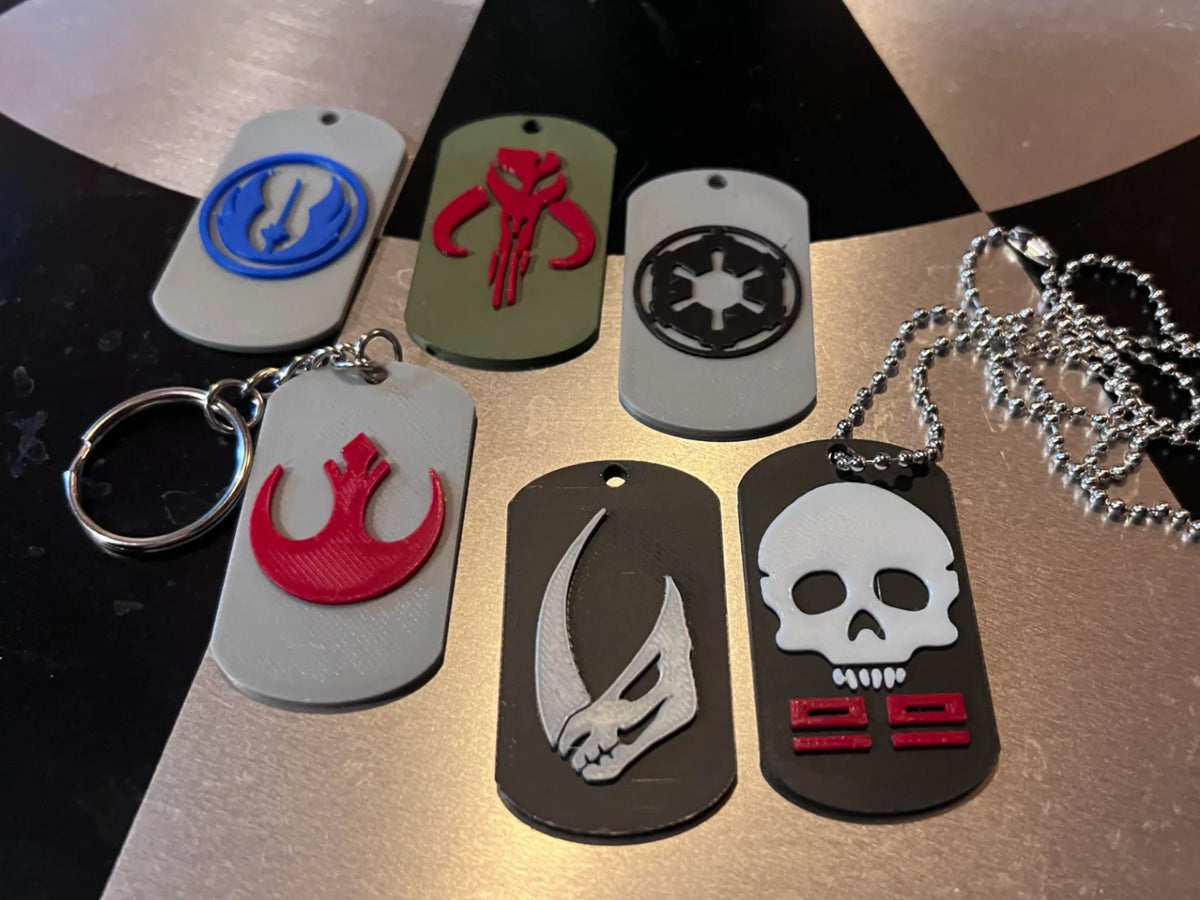 Porte-clés et médaillons Star Wars - Pet Print