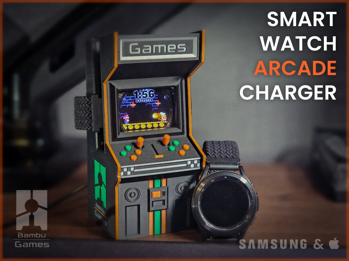 Chargeur d'arcade pour montre connectée - Tech Print
