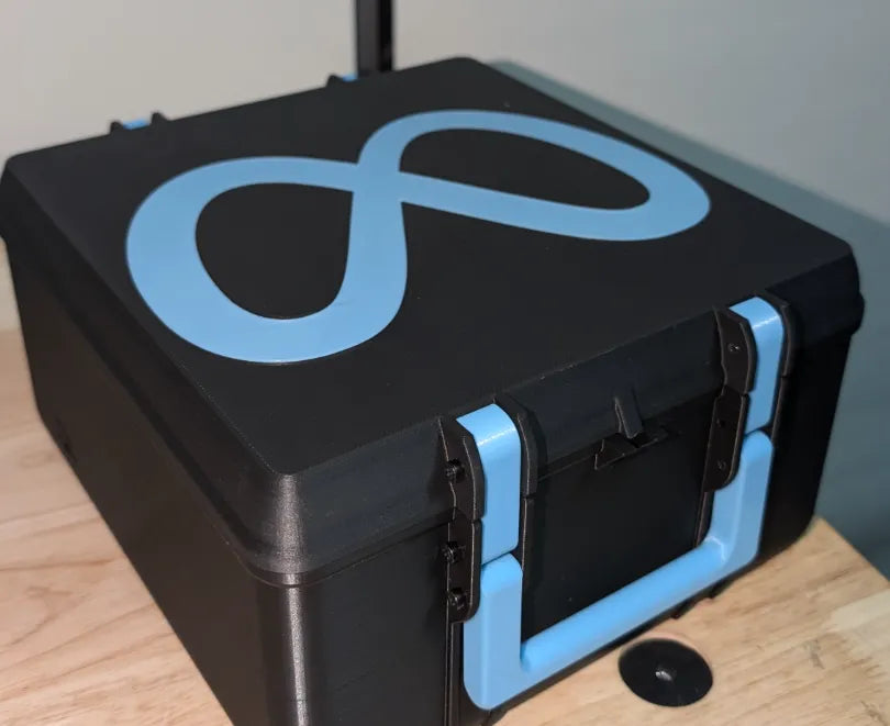 Étui de transport robuste Meta Quest 3 avec charge - Tech Print