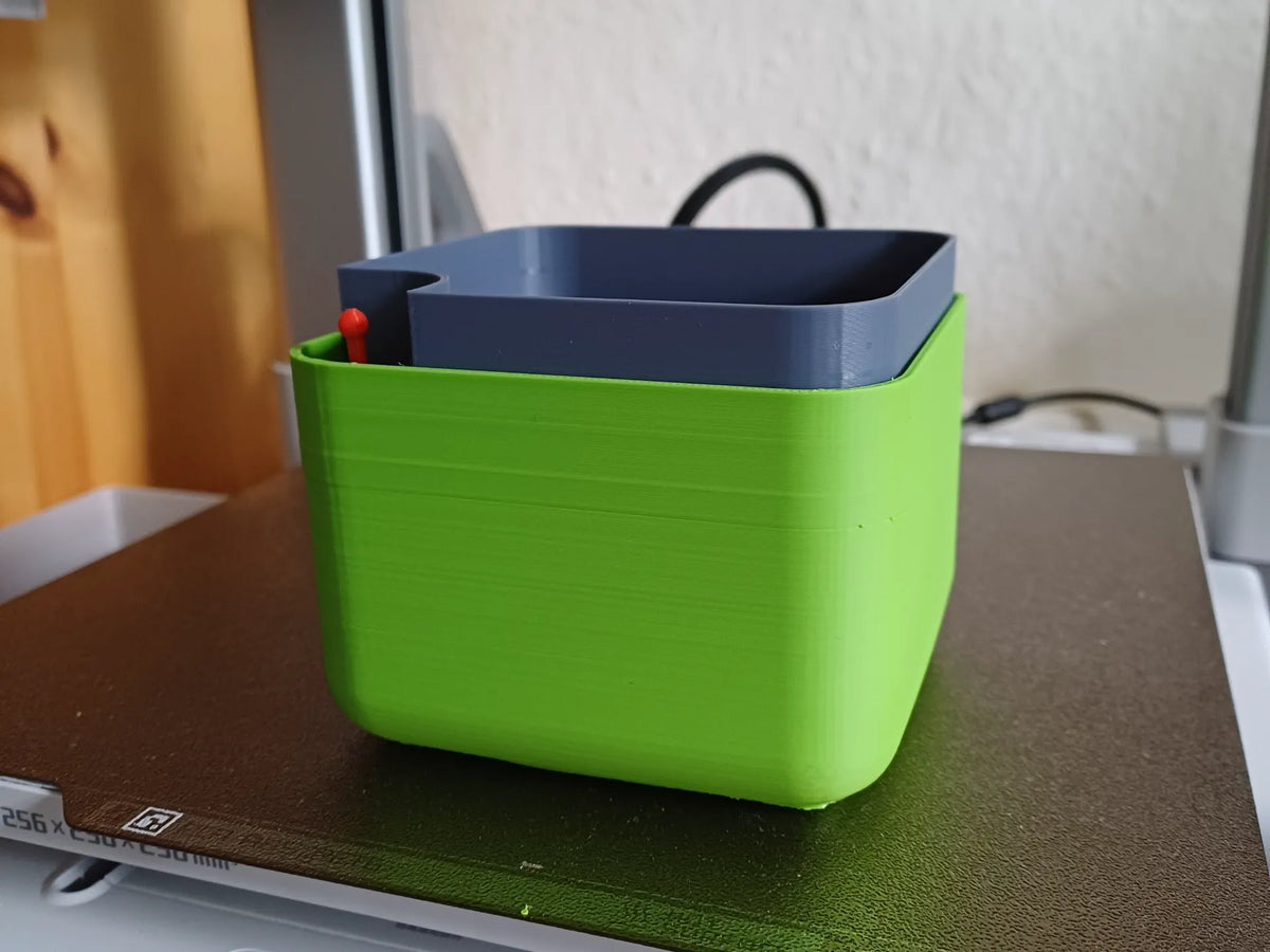 Pot de plante auto-arrosant avec jauge flottante - Jardin Print