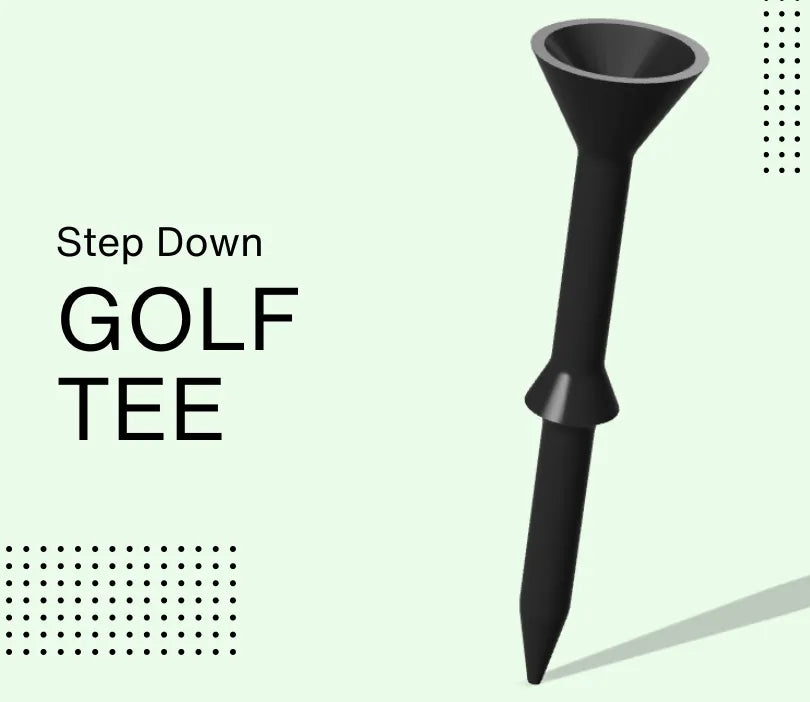 Départ en pente douce de la balle de golf - Sport Print