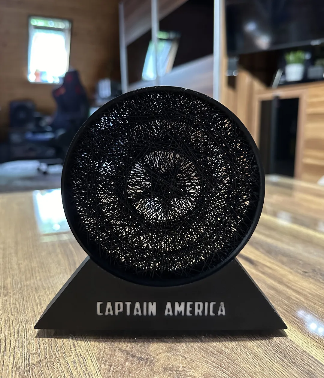 Art string de captain america / marvel / bandes dessinées - Geek Print