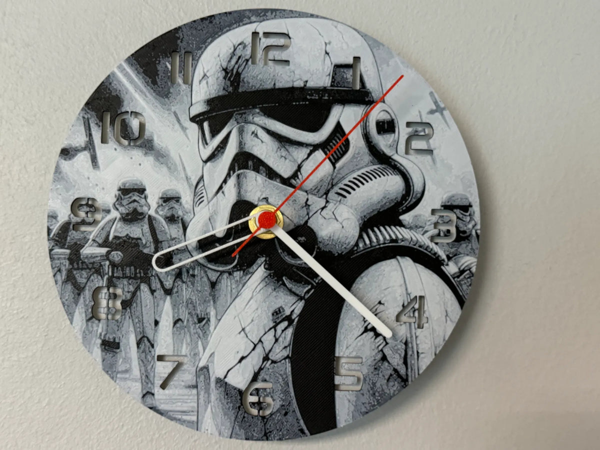 Horloge murale / Wanduhr StormTrooper Star Wars kit011 - Maison Print