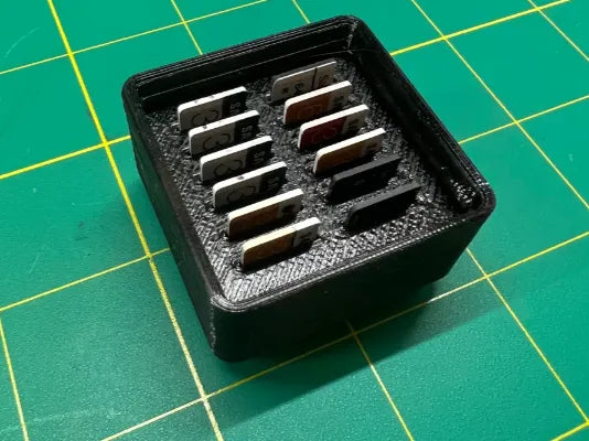 Support de carte micro SD Gridfinity – modèle 2 - Tech Print