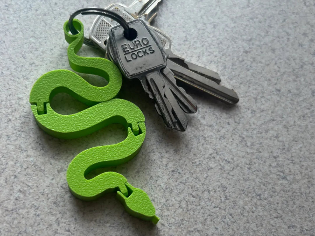 Porte-clés serpent flexible - Jeux Print