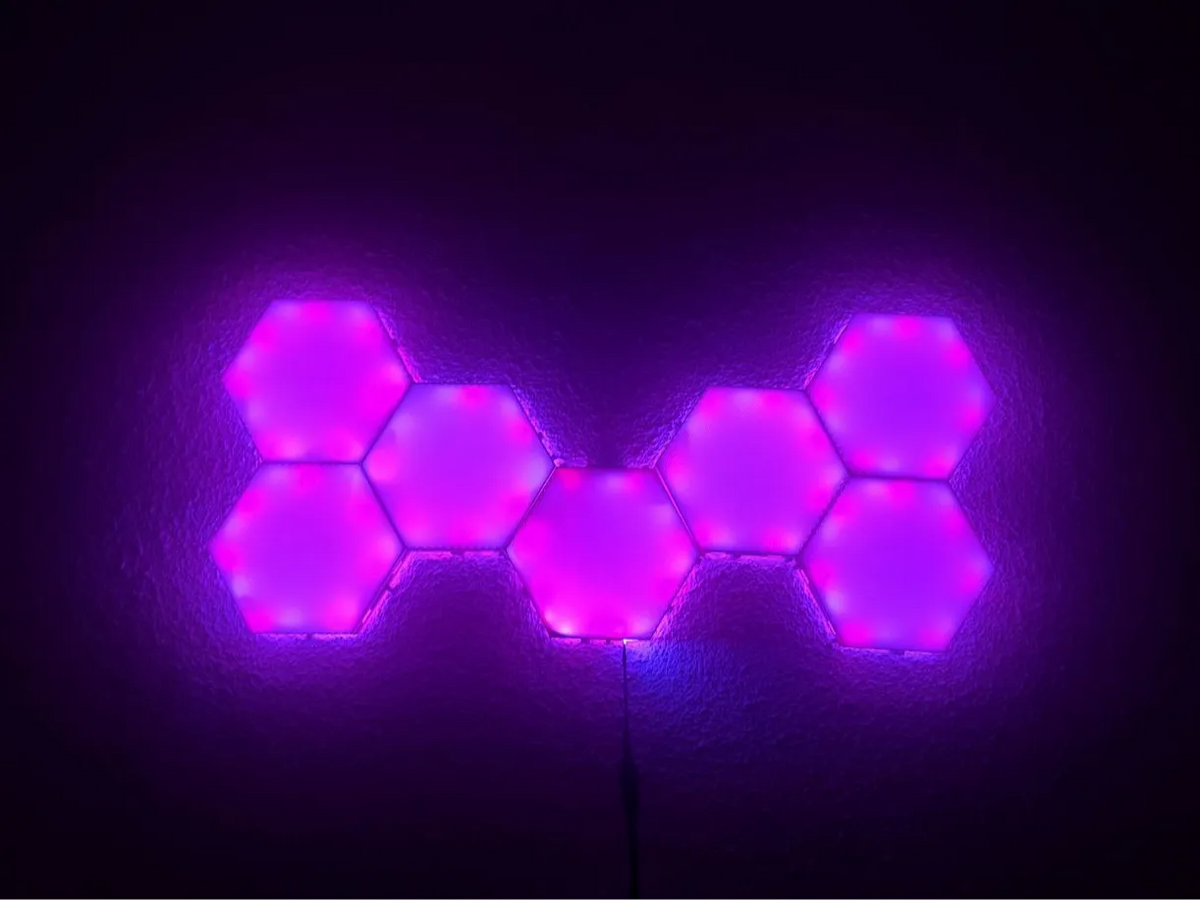 Applique murale - LED RVB - Lumière Print