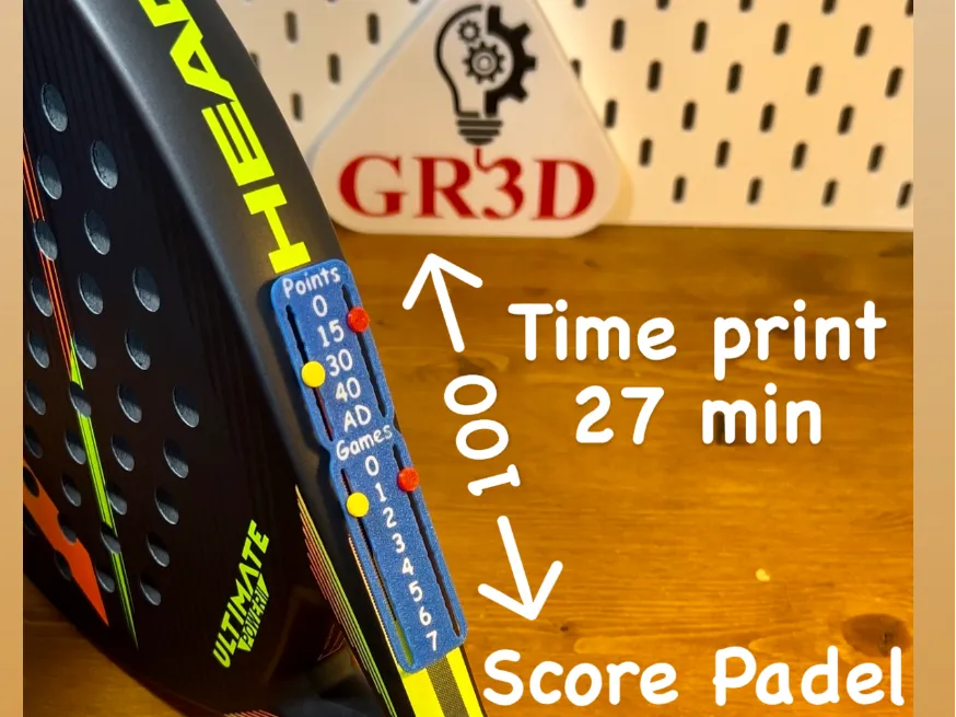 Tableau de marquage/padel/tennis - Sport Print