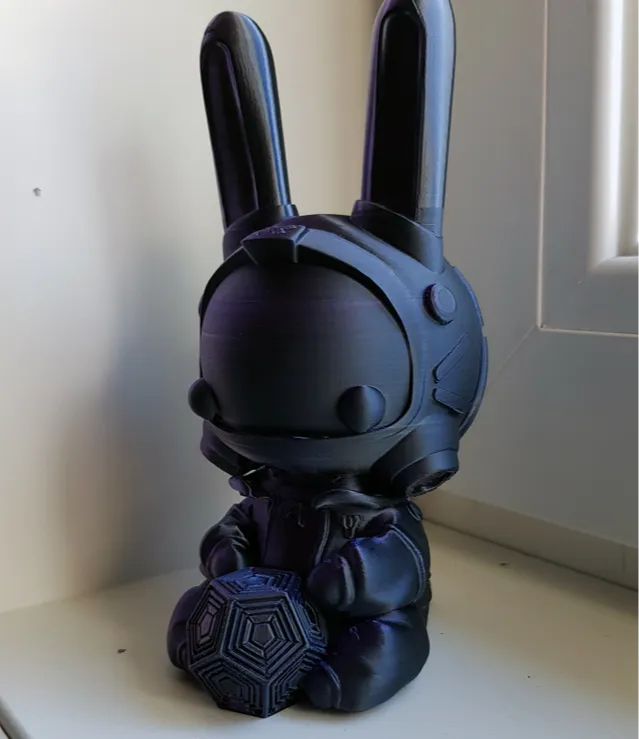 Destiny 2 Jade Rabbit figurine assise - Figurine Print
