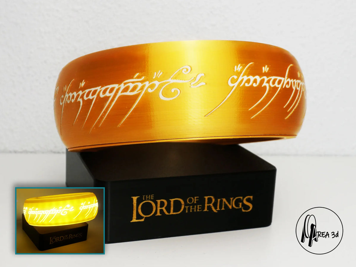 La lampe de l'anneau unique - Geek Print
