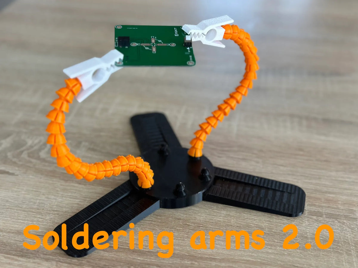 Bras flexibles à souder 2.0 - Atelier Print