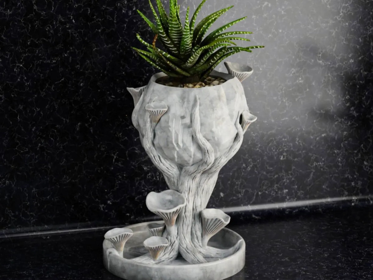 Vase à fleurs en forme de champignon - Maison Print