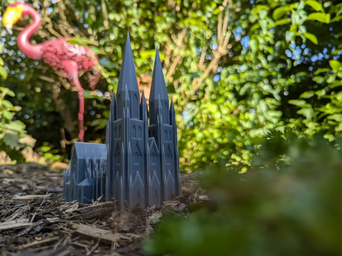 La cathédrale de Cologne - Maquette Print