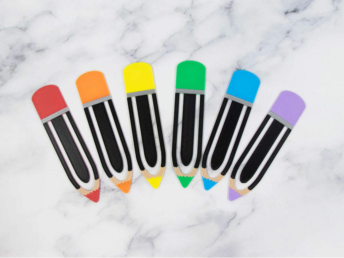 Signet de crayon de couleur - Music Print