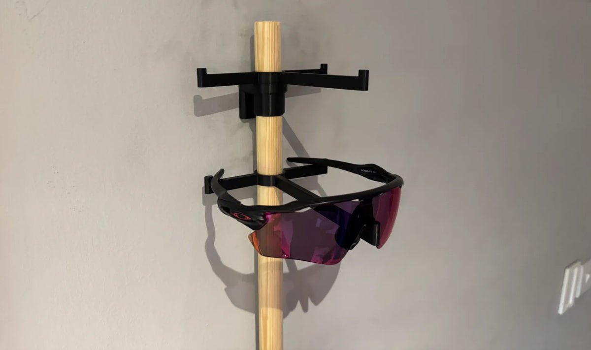Support Mural pour Lunettes de Soleil - Pour Organisateur d'Équipement de Vélo - Vélo Print