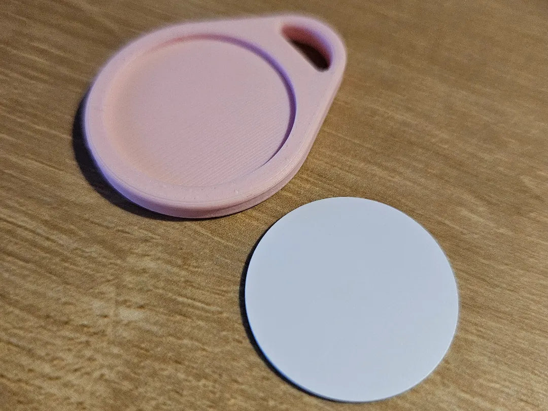 Porte-clés avec étiquette NFC – modèle 2 - NFC Print