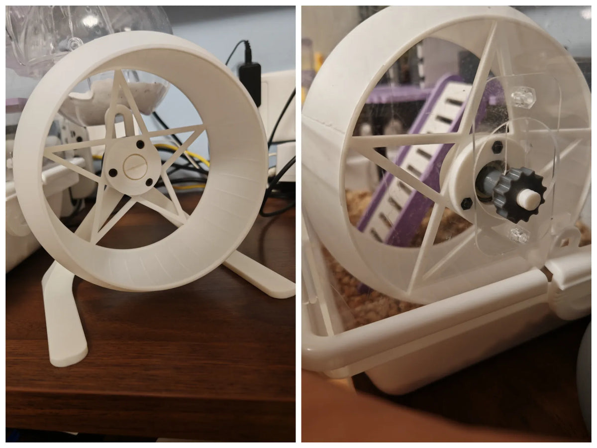 Roue de hamster – modèle 2 - Pet Print