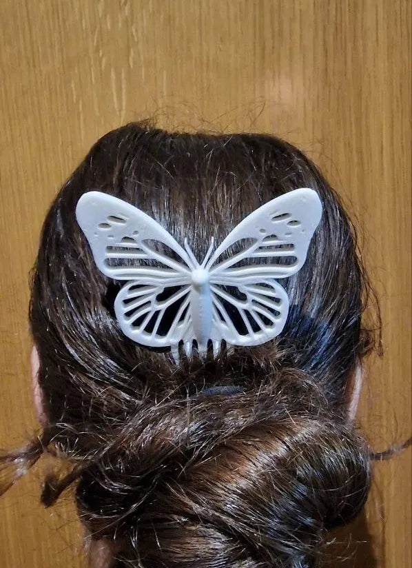 Barrette papillon Coletero mariposa - Bijoux Print