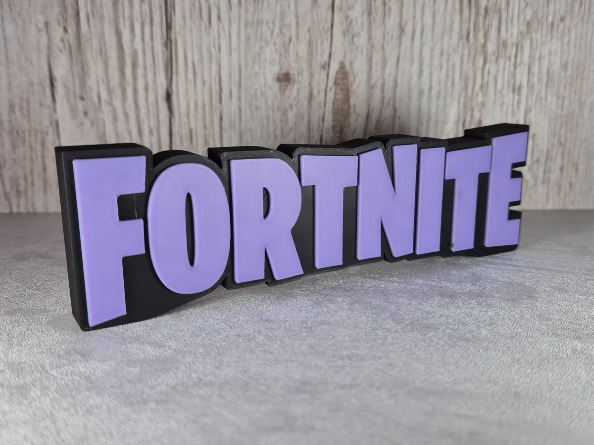 Logo Fortnite 3D – Personnalisez votre espace de jeu - Geek Print