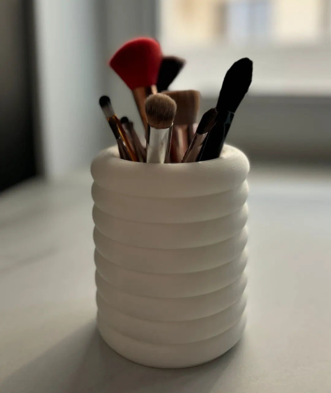 Porte-crayons ou pinceaux de maquillage moelleux - Beauté Print