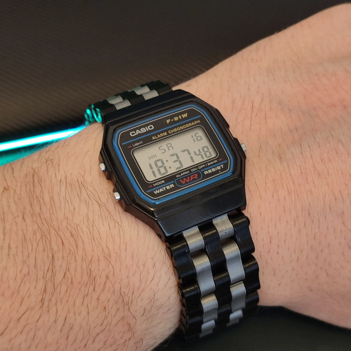 Bracelet de montre Casio F-91W - Bijoux Print