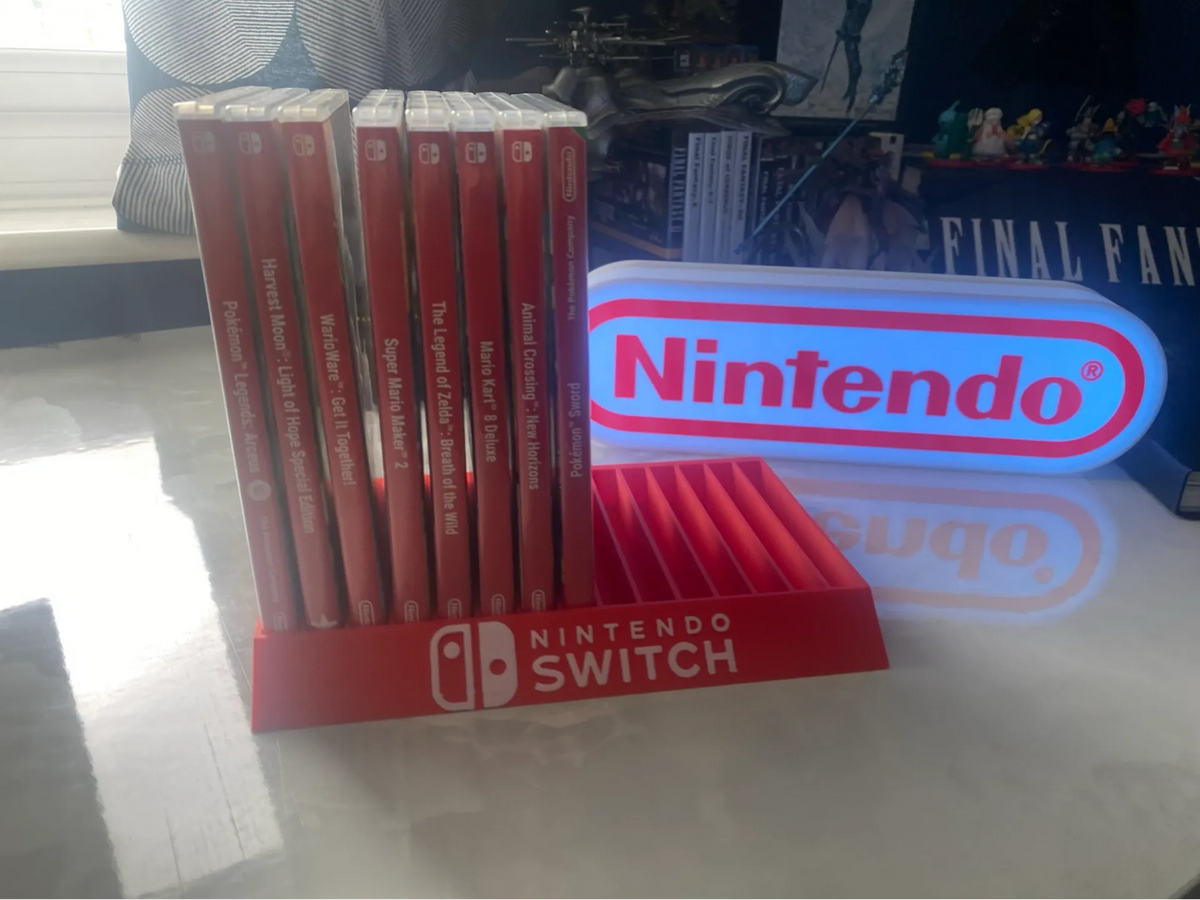Étui pour 20 jeux Nintendo Switch - Jeux Print