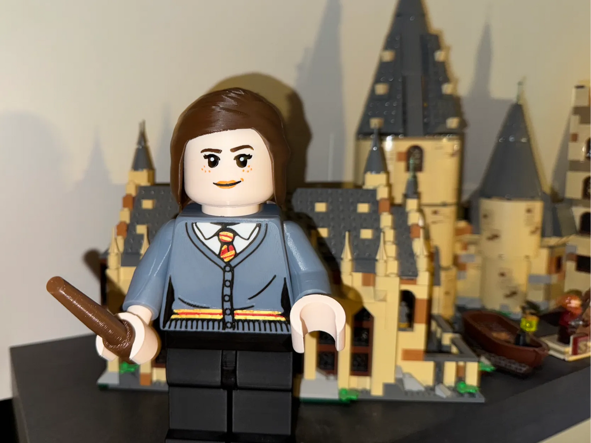 Hermione Granger Figurine en Briques XL 500% - Figurine Print