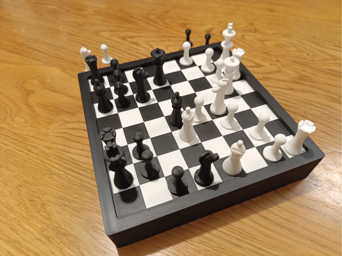 Jeu d'échecs de voyage – modèle 2 - Jeux Print
