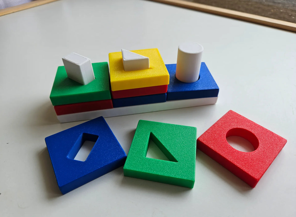Trier les formes empilables - Jeux Print