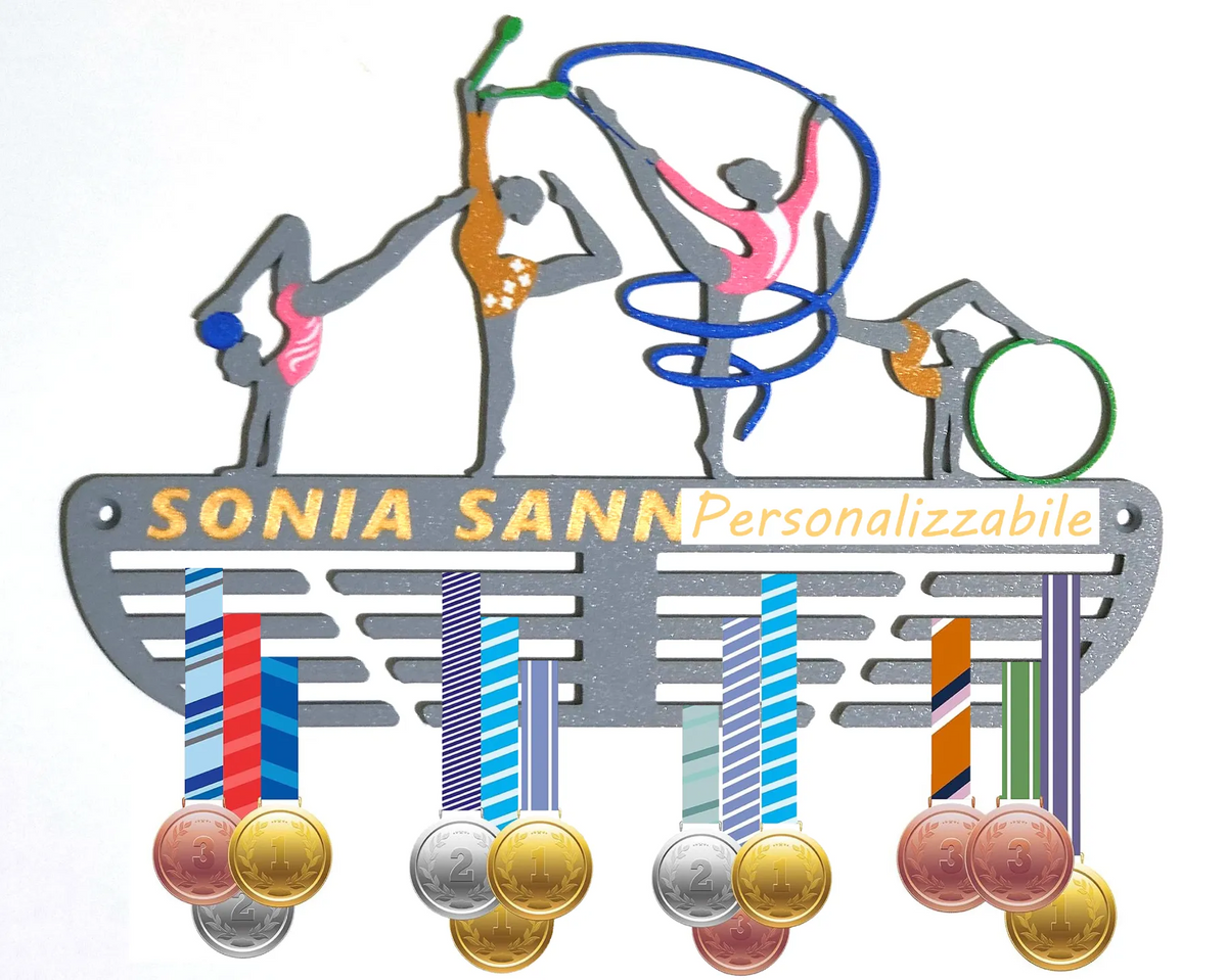 Porte-médailles - édition gym rythmique - Sport Print