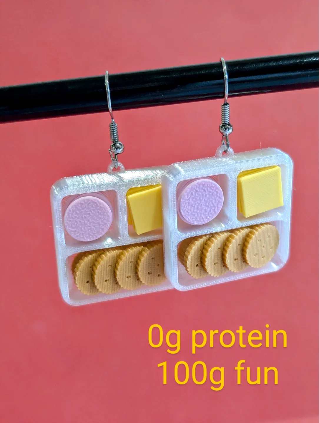 Boucles d'oreilles Lunchable - Bijoux Print