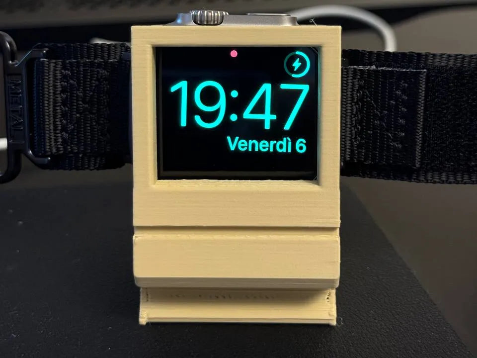 Support de charge Apple Watch Ultra Macintosh - Tech Print