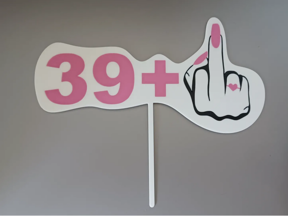 Décoration de gâteau pour 40ème anniversaire - Fêtes Print