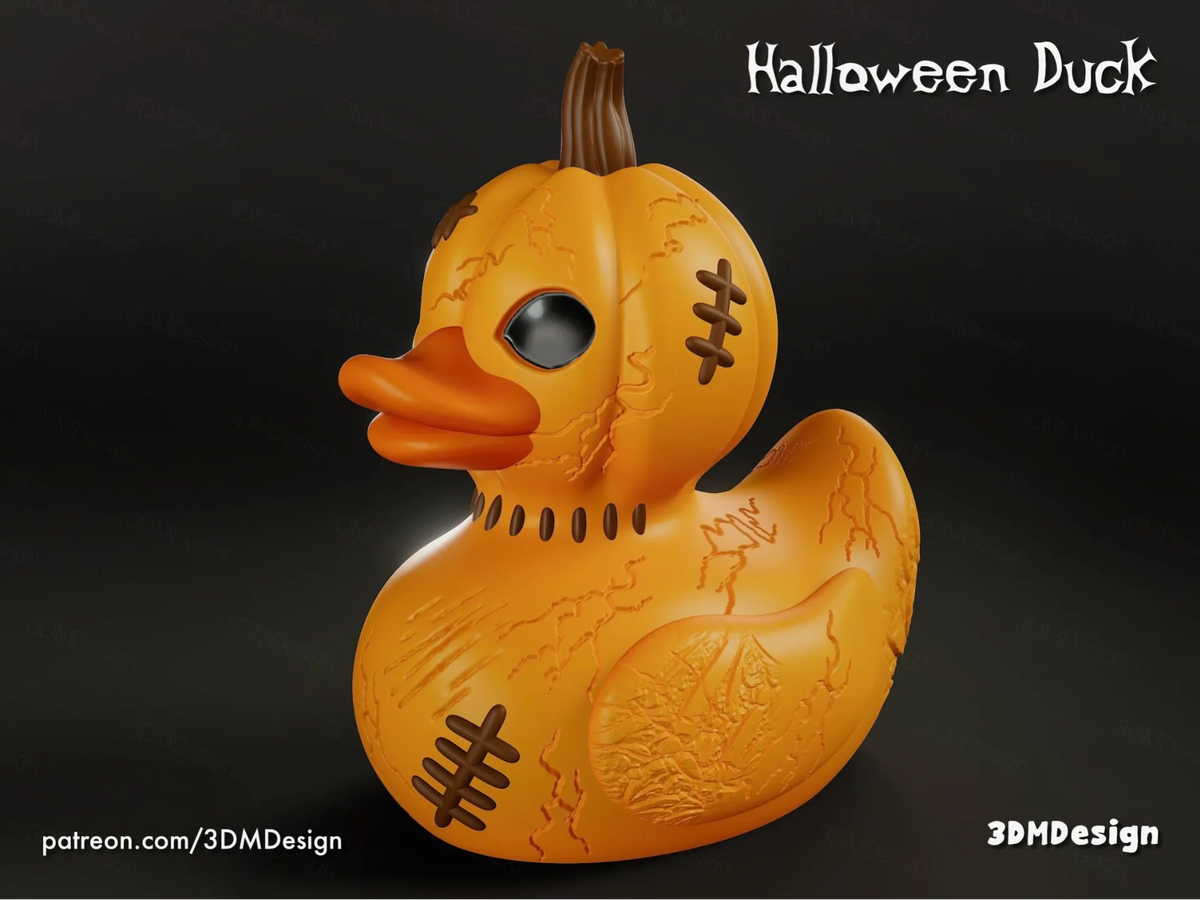 Canard d'Halloween - Fêtes Print
