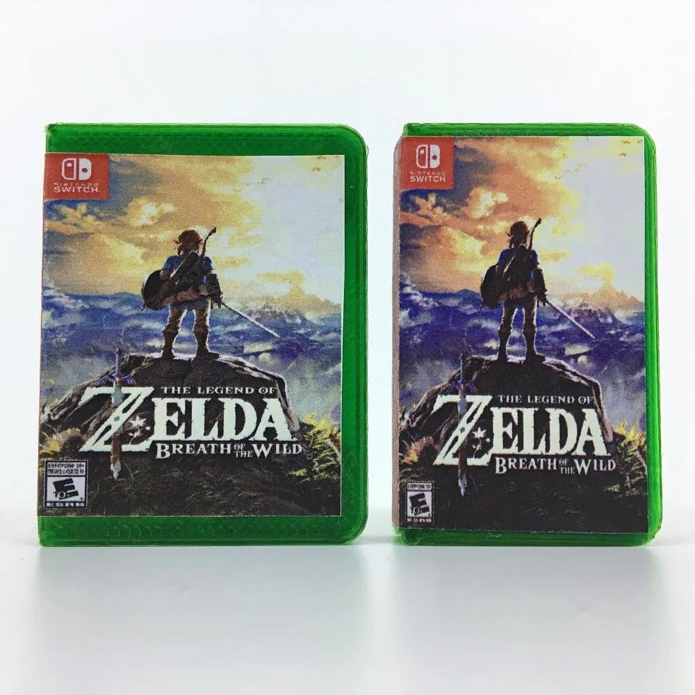 Étui pour carte de jeu mini Nintendo Switch redimensionné - Jeux Print
