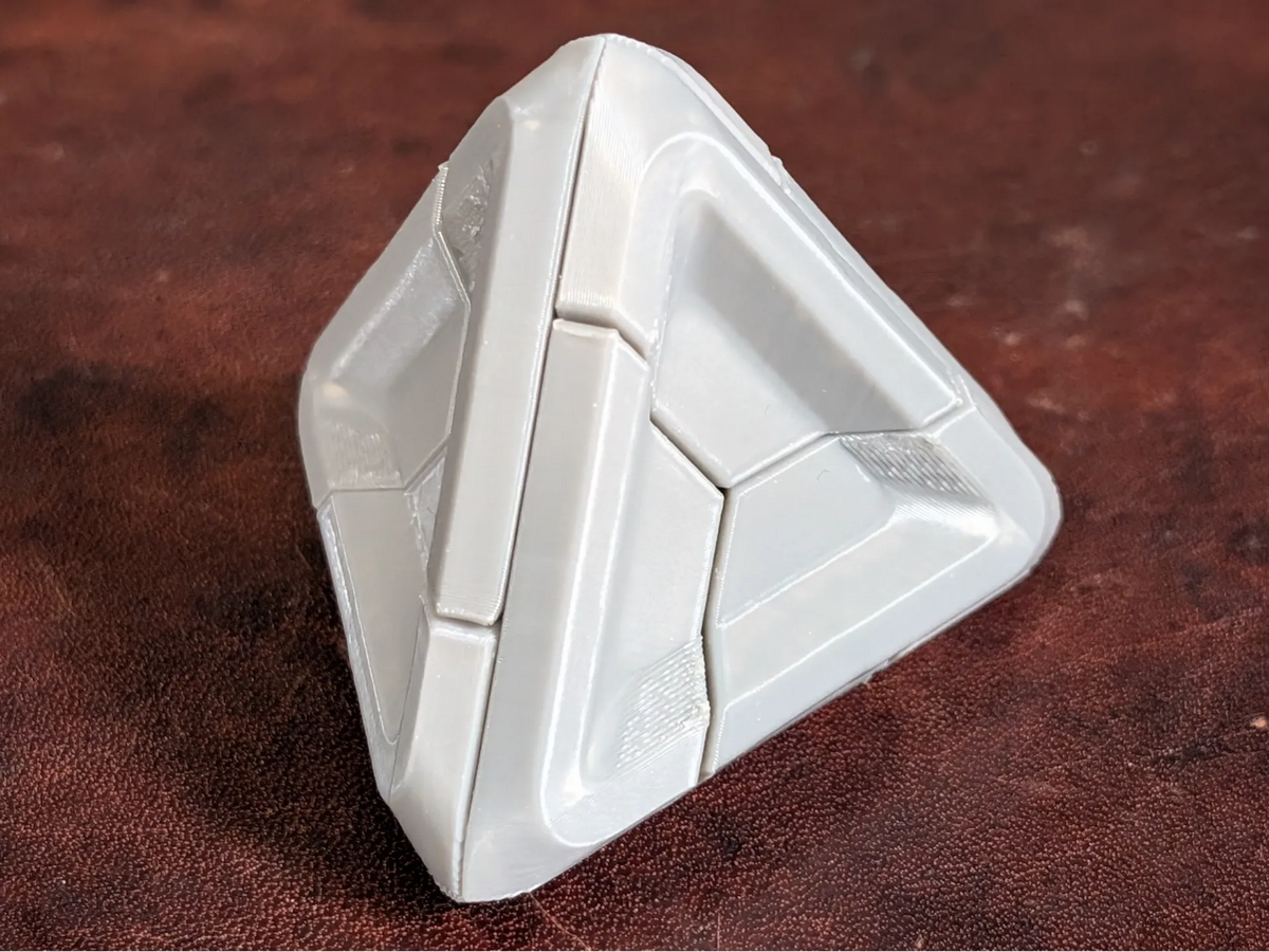 Puzzle Tétraèdre - Maquette Print