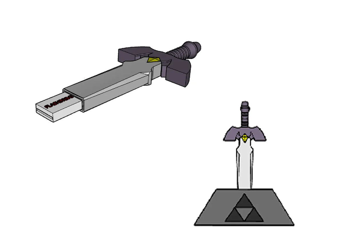 Clé USB Maître Épée - Tech Print