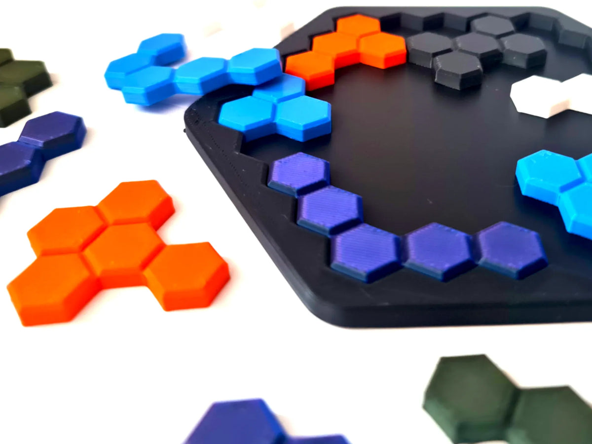 Casse-tête hexagonal - Jeu d'esprit - Jeux Print