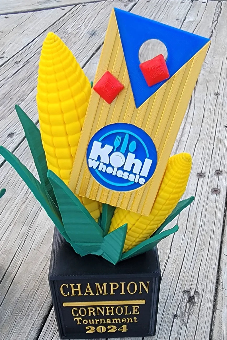 Maïs - Trophée de Cornhole - Outdoor Print