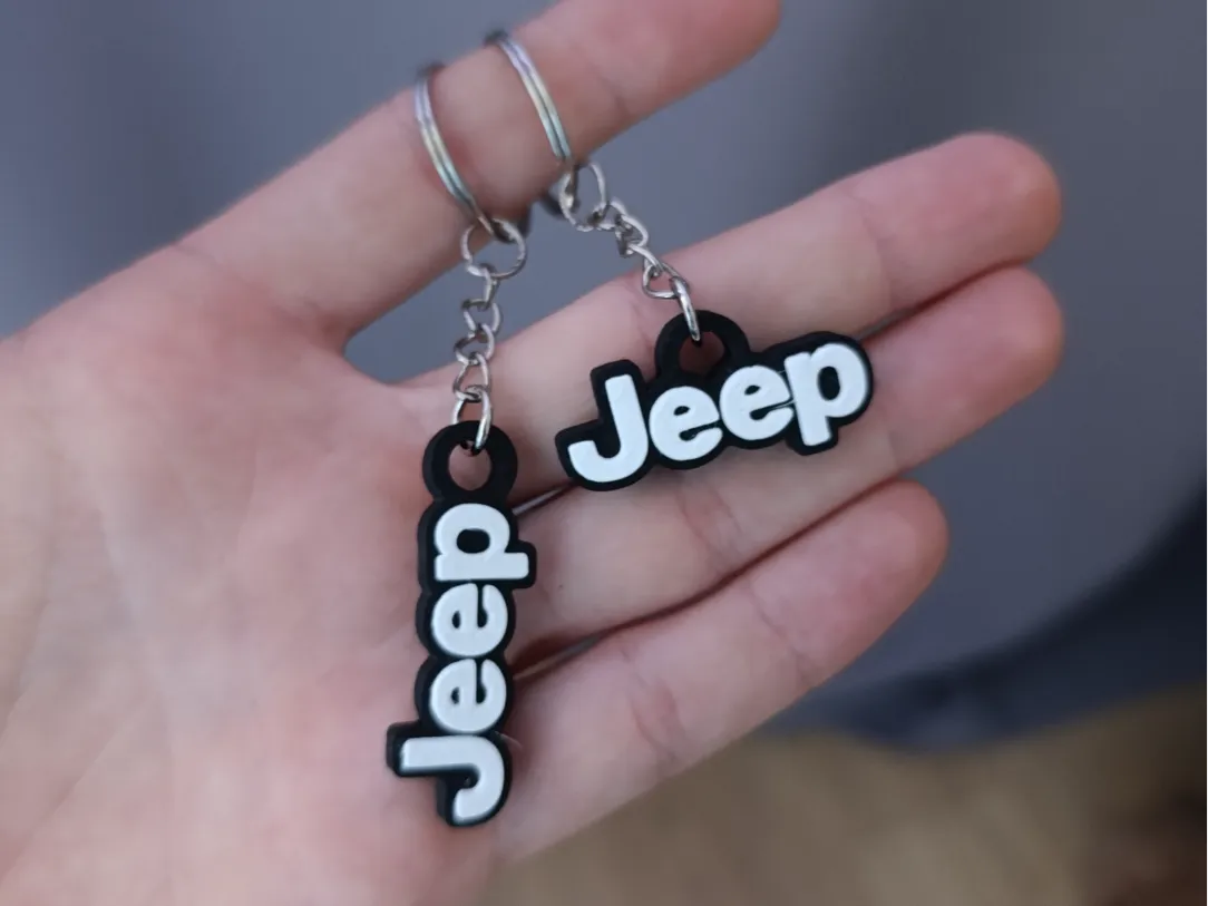 Porte-clés Jeep – modèle 2 - Auto Print